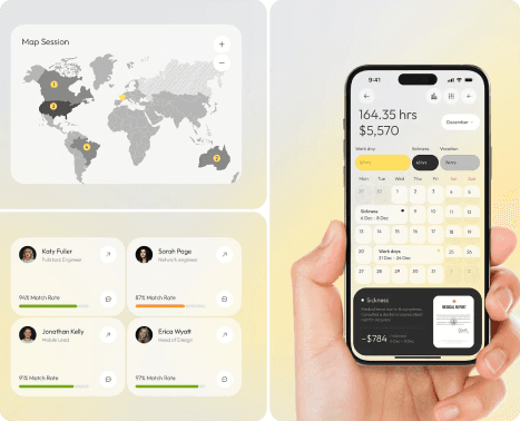 Application de suivi financier avec tableau de bord interactif